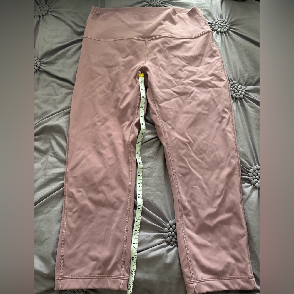 Lululemon size 10 leggings. Purplish pink